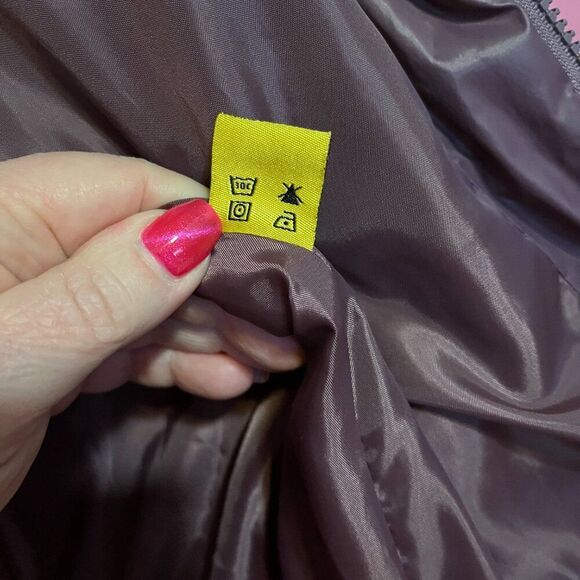 Daisy XLβPurple Puffer Jacket Coat Lite and Unbelievably Comfy Like NEW - Picture 4 of 11